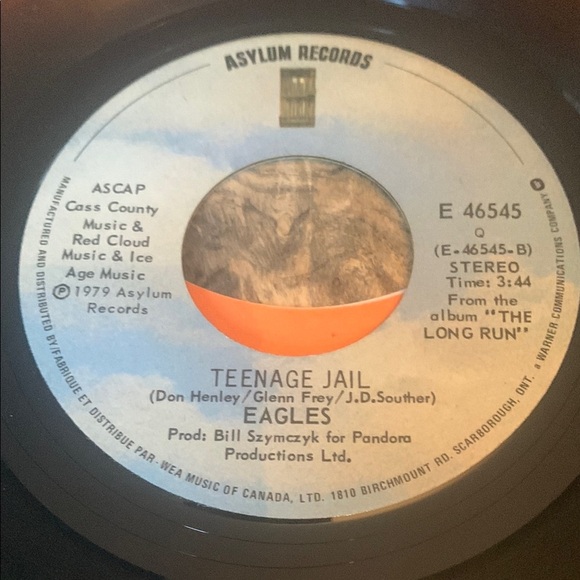 Vintage Eagles Vinyl Record Collection 45 RPM - Picture 8 of 9